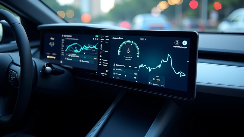 Automessi tehisintellekti demonstratsioon: ekraan, andmete visualiseerimine